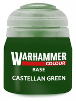 Warhammer Colour Base Paint (Castellan Green) - Grundfarbe Grün