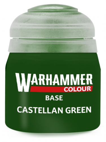Warhammer Colour Base Paint (Castellan Green) - Grundfarbe Grün