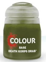 Citadel Base Paint (Death Korps Drab) - Grundfarbe, Grün