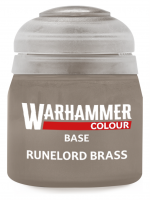 Warhammer Colour Base Paint (Runelord Brass) - Grundfarbe