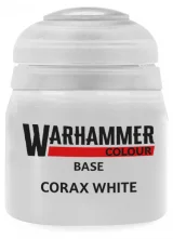 Warhammer Colour Base Paint (Corax White) - Grundfarbe, Weiß