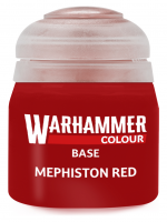 Warhammer Colour Base Paint (Mephiston Red) - Grundfarbe, rot