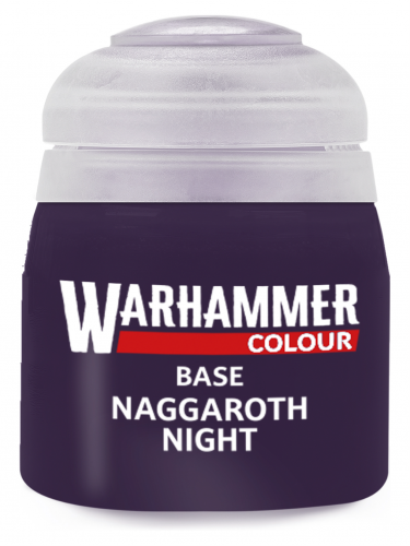Warhammer Colour Base Paint (Naggaroth Night) - Grundfarbe, violett
