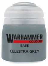 Warhammer Colour Base Paint (Celestra Grey) - Grundfarbe, grau