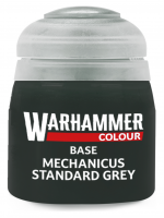 Warhammer Colour Base Paint (Mechanicus Standard Grey) - Grundfarbe, Grau