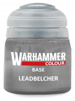 Warhammer Colour Base Paint (Leadbelcher) - Grundfarbe, Silber