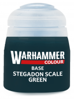 Warhammer Colour Base Paint (Stegadon Scale Green) - Grundfarbe, Grün