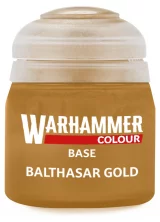 Warhammer Colour Base Paint (Balthasar Gold) - Grundfarbe, golden