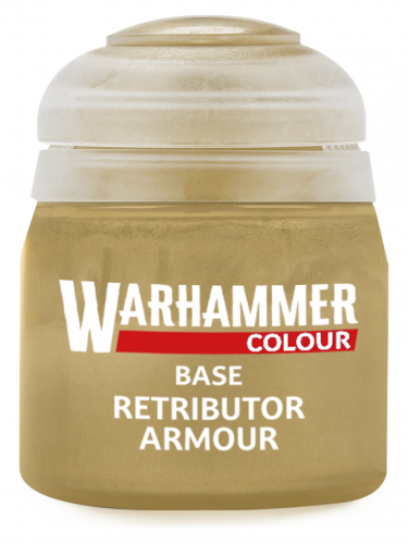 Warhammer Colour Base Paint (Retributor Armour) - Grundfarbe, goldbraun