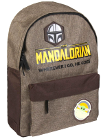 Rucksack Star Wars: The Mandalorian - Wherever I Go, He Goes