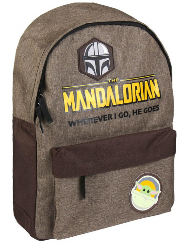 Rucksack Star Wars: The Mandalorian - Wherever I Go, He Goes