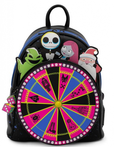 Rucksack The Nightmare Before Christmas - Oogie Boogie Wheel (Loungefly)