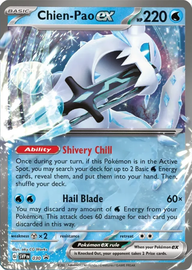 Kartenspiel Pokemon TCG - Chien-Pao ex Battle Deck