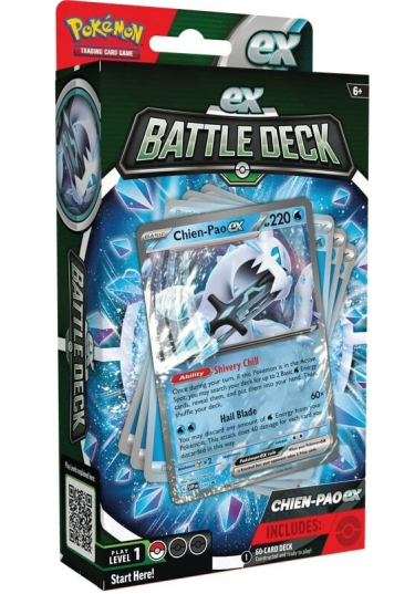 Kartenspiel Pokemon TCG - Chien-Pao ex Kampfdeck (ENGLISCHE VERSION)