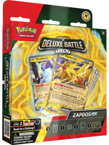 Kartenspiel Pokémon TCG - Deluxe Battle Deck Zapdos ex (ENGLISCHE VERSION)