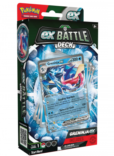 Kartenspiel Pokémon TCG - Greninja ex Kampfdeck (ENGLISCHE VERSION)