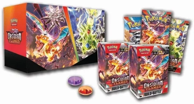 Kartenspiel Pokémon TCG: Scarlet & Violet - Obsidian Flames Build & Battle Stadium