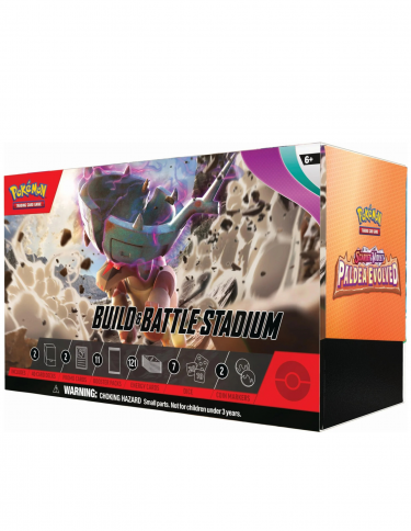 Kartenspiel Pokemon TCG: Scarlet & Violet - Paldea Evolved Build & Battle Stadium (ENGLISCHE VERSION)