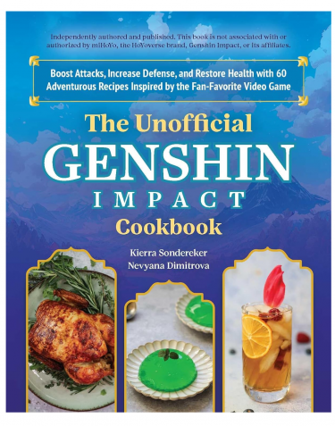 Kochbuch Genshin Impact - The Unofficial Genshin Impact Cookbook ENG
