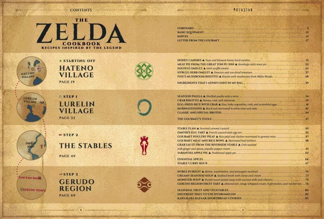 Kochbuch The Legend of Zelda - The Unofficial Zelda Cookbook