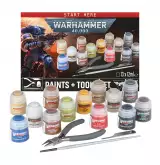 Warhammer 40,000 - Paints + Tools Set - Brettspiel