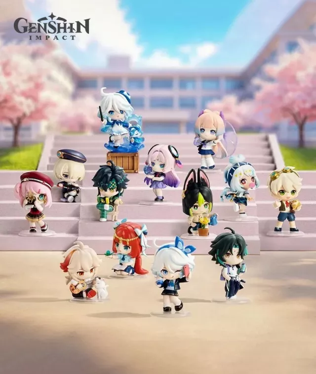 Figur Genshin Impact - Academy's Light and Shadow Poetry Blind Box (zufällige Auswahl) - Anime