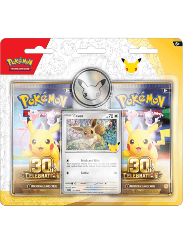 Kartenspiel Pokémon TCG: 30th Celebration - 2-Pack Blister (ENGLISCHE VERSION)