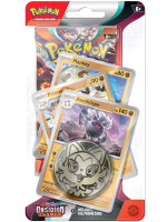 Kartenspiel Pokémon TCG: Scarlet & Violet - Obsidian Flames Premium Checklane Blister Booster (Annihilape) (ENGLISCHE VERSION)