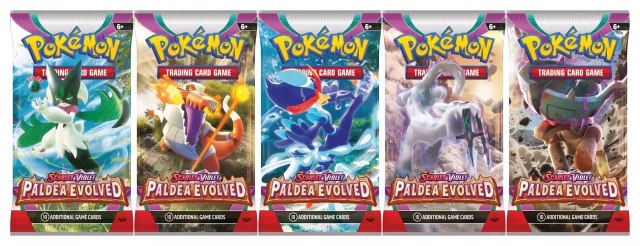 Kartenspiel Pokemon TCG: Scarlet & Violet - Paldea Evolved Checklane Blister booster (Growlithe)