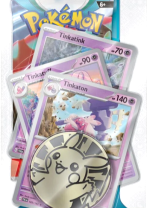 Kartenspiel Pokémon TCG: Scarlet & Violet - Paradox Rift Premium Checklane Blister booster (Tinkaton) (ENGLISCHE VERSION)