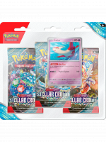 Kartenspiel Pokémon TCG: Scarlet & Violet - Stellar Crown 3-Pack Blister booster (Latias) (ENGLISCHE VERSION)