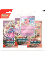 Kartenspiel Pokémon TCG: Scarlet & Violet Temporal Forces - 3-Pack Blister booster (Pii) (ENGLISCHE VERSION)