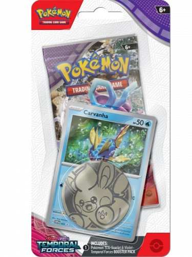 Kartenspiel Pokémon TCG: Scarlet & Violet Temporal Forces - Checklane Blister booster (Zobiris) (ENGLISCHE VERSION)