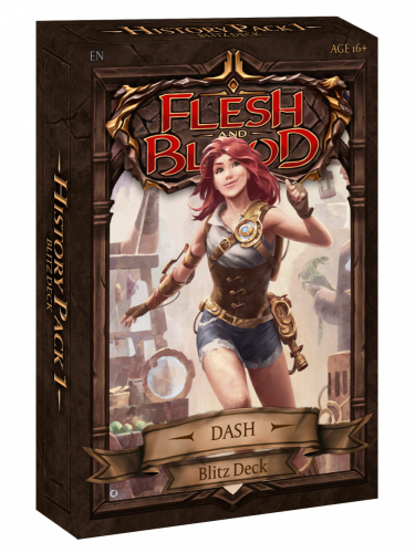 Kartenspiel Flesh and Blood TCG: History Pack 1 - Dash Blitz Deck (ENGLISCHE VERSION)