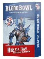 Brettspiel Blood Bowl - High Elf Team - Reference Card Pack