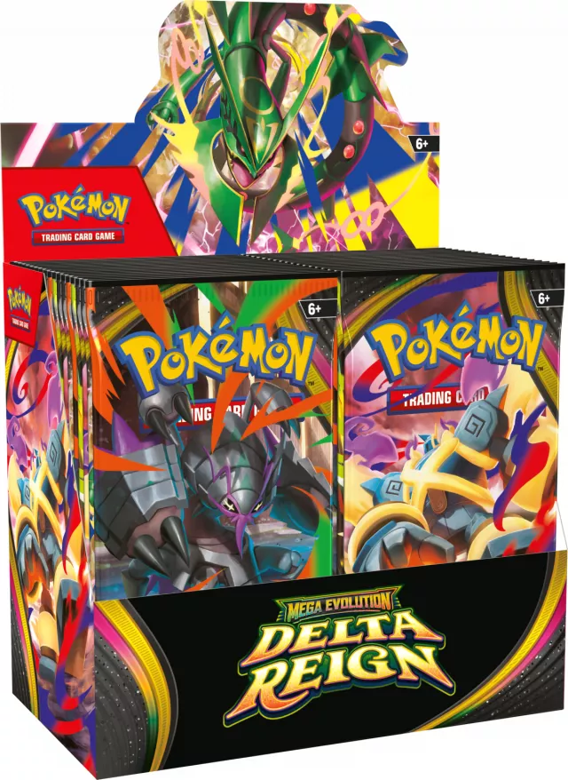 Kartenspiel Pokémon TCG: Mega Evolution - Delta Reign - Booster Box (36 Booster) (ENGLISCHE VERSION) - TCG Sammelkartenspiel