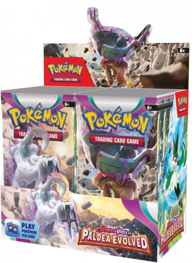 Kartenspiel Pokémon TCG: Scarlet & Violet - Paldea Evolved Booster Box (36 Booster) (ENGLISCHE VERSION)