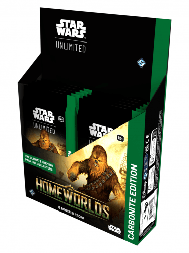 Kartenspiel Star Wars: Unlimited - Homeworlds Carbonite Booster Box (12 Booster)
