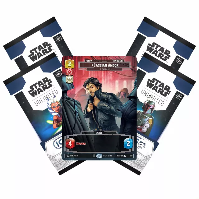 Kartenspiel Star Wars: Unlimited - Icons Booster 4-pack - TCG Sammelkartenspiel