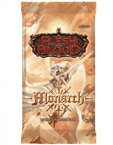 Kartenspiel Flesh and Blood TCG: Monarch - Unbegrenztes Booster-Pack (ENGLISCHE VERSION)