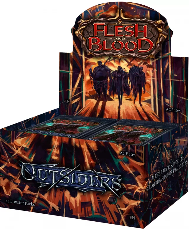 Karetní hra Flesh and Blood TCG: Outsiders - Booster Box (ENGLISCHE VERSION) - TCG Sammelkartenspiel
