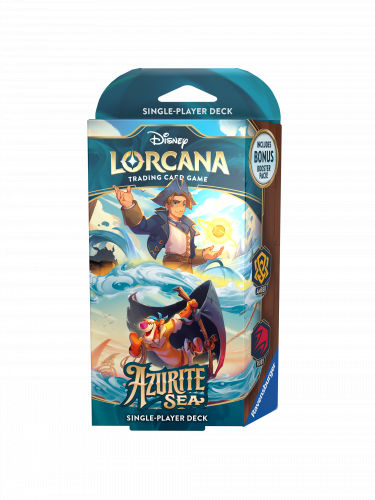 Kartenspiel Lorcana: Azurite Sea - Amber / Ruby Starter Deck (ENGLISCHE VERSION)