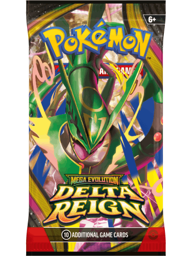 Kartenspiel Pokémon TCG: Mega Evolution - Delta Reign - Booster (10 Karten) (ENGLISCHE VERSION)