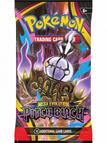 Kartenspiel Pokémon TCG: Mega Evolution - Pitch Black Booster (10 Karten) (ENGLISCHE VERSION)