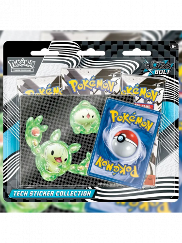Kartenspiel Pokémon TCG: Scarlet & Violet - Black Bolt Tech Sticker Collection (ENGLISCHE VERSION)