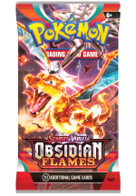 Kartenspiel Pokémon TCG: Scarlet & Violet - Obsidian Flames Booster (10 Karten) (ENGLISCHE VERSION)