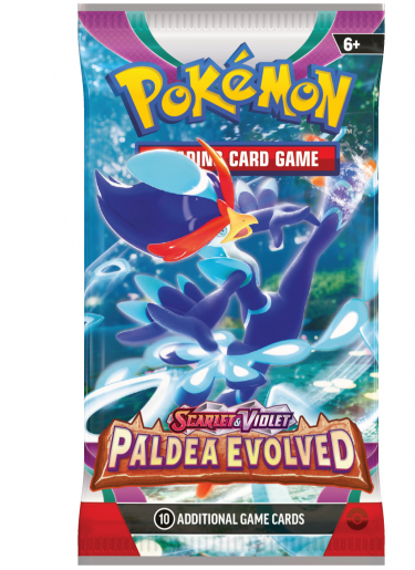 Kartenspiel Pokémon TCG: Scarlet & Violet - Paldea Evolved Booster (10 Karten) (ENGLISCHE VERSION)