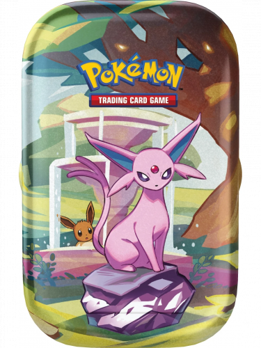 Kartenspiel Pokémon TCG: Scarlet & Violet Prismatic Evolutions - Mini Tin: Espeon (ENGLISCHE VERSION)