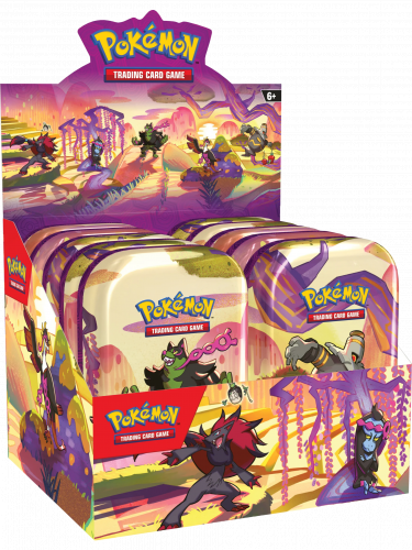 Kartenspiel Pokémon TCG: Scarlet & Violet Shrouded Fable - Mini Tin Display (10x Mini Tin)