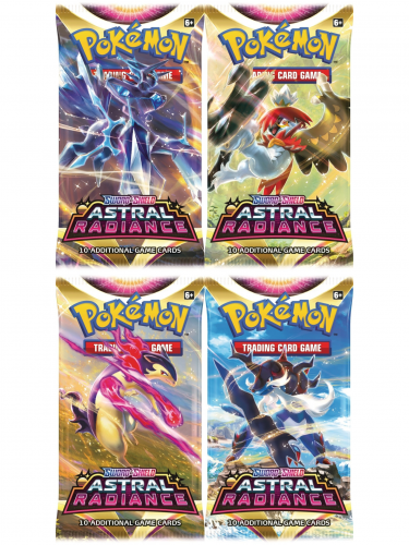 Kartenspiel Pokemon TCG: Sword & Shield Astral Radiance - booster (10 Karten) (ENGLISCHE VERSION)